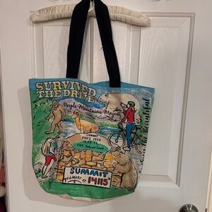 Colorful Colorado Pikes Peak Tote Bag